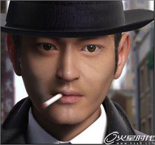 3dsmax打造黃曉明版《上海灘》的許文強