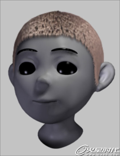 3ds max毛發插件hairtrix秘笈之人物發