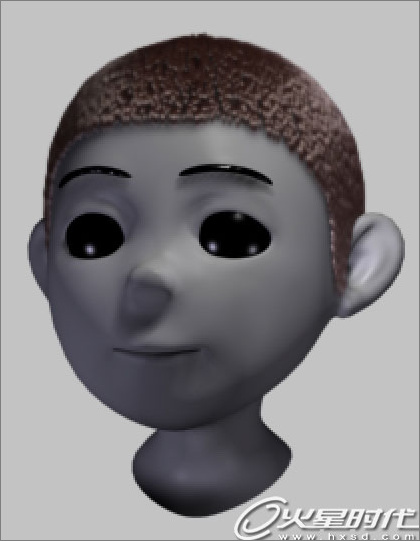 3ds max毛發插件hairtrix秘笈之人物發