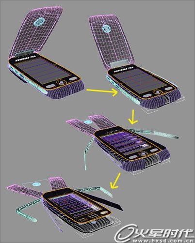 3ds max打造手機變形金剛動畫教程