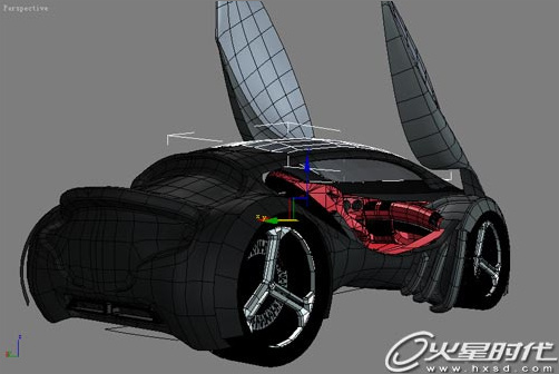 3dsmax制作“中國風”概念跑車