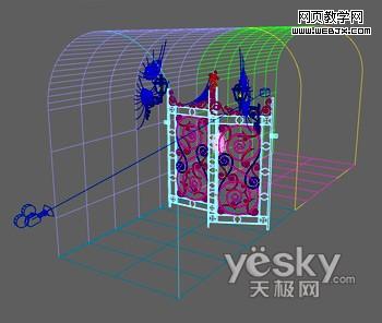 3dmax打造神秘的鬧鬼通道詳細教程