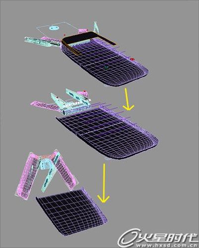 3ds max打造手機變形金剛動畫教程