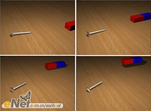 用3dsmax制作物理實驗中磁鐵動畫(4)