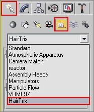 3ds max毛發插件hairtrix秘笈之人物發