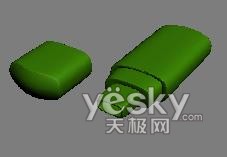 用3dsmax一步一步學做三維u盤_網頁設計VeVb.com整理
