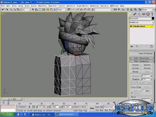 3dsmax實例教程:打造q版忍者角色_網頁設計VeVb.com轉載