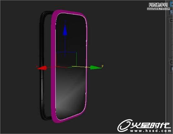 3ds max手機制作:iphone建模渲染技巧