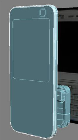 3dsmax教程:諾基亞n73建模過程
