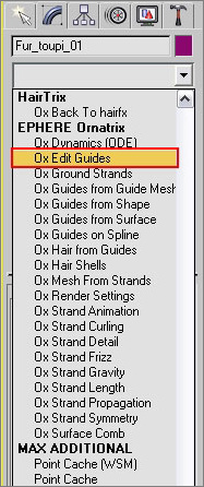 3ds max毛發插件hairtrix秘笈之人物發