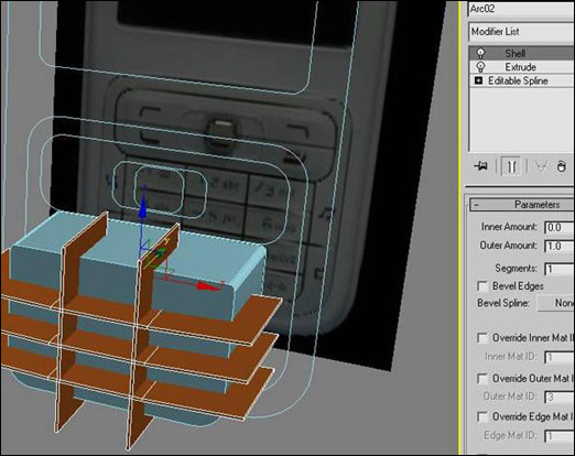 3dsmax教程:諾基亞n73建模過程