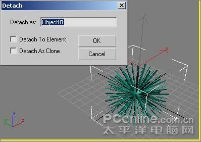 3ds max實例教程：制作蒲公英