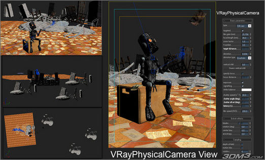 3dsmax教程：制作3d機器人的完整過程