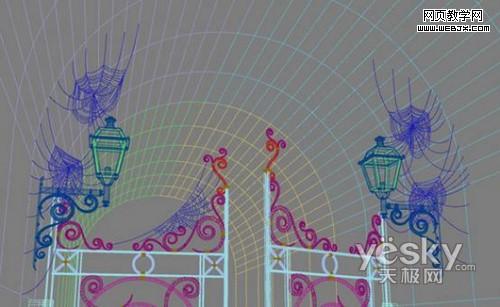 3dmax打造神秘的鬧鬼通道詳細教程