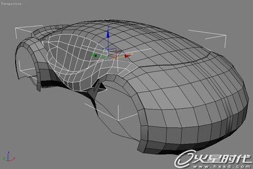 3dsmax制作“中國風”概念跑車