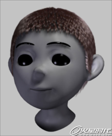 3ds max毛發插件hairtrix秘笈之人物發