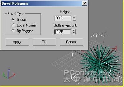 3ds max實例教程：制作蒲公英