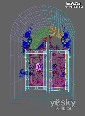 3dmax打造神秘的鬧鬼通道詳細教程