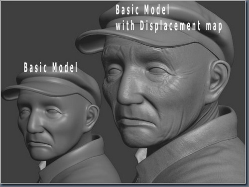 3ds max和zbrush建造寫實的鄉村漁夫人物建模