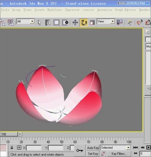 3dsmax簡單快速打造荷花燈教程