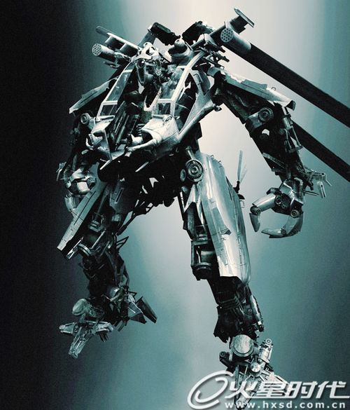 《阿帕奇變形金剛》武裝直升機制作教程