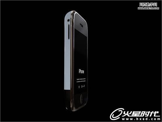 3ds max手機制作:iphone建模渲染技巧