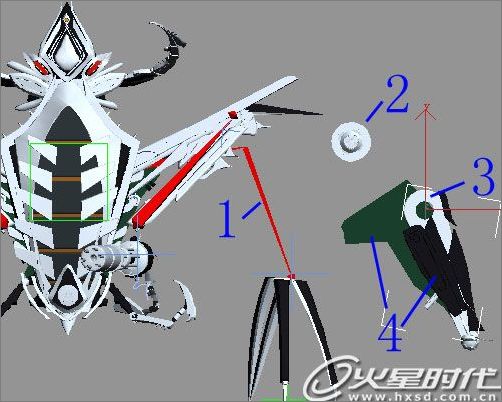 3ds max打造手機變形金剛動畫教程