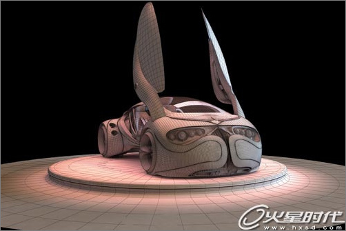 3dsmax制作“中國風”概念跑車