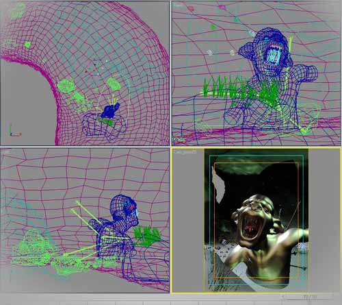 3dsmax教程：驚心動魄的垂死魔獸_網頁設計