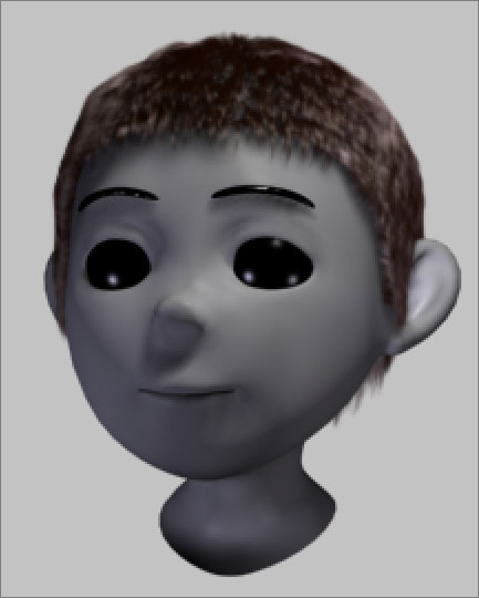 3ds max毛發插件hairtrix秘笈之人物發
