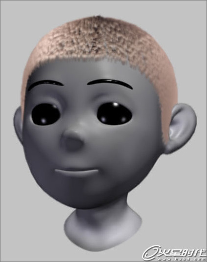 3ds max毛發插件hairtrix秘笈之人物發