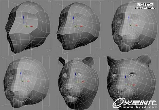 3dsmax繪制毛色亮麗視覺沖擊感強的3d老虎-VeVb.com