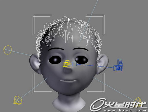 3ds max毛發插件hairtrix秘笈之人物發