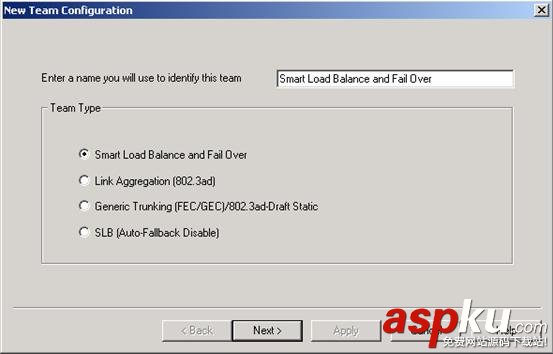 Win2000,Win2003,Broadcom,網卡,teaming