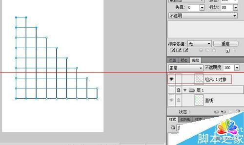Fireworks CS5怎么制作3D網格線？