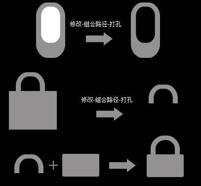 fireworks教程:制作圖標-金屬鎖