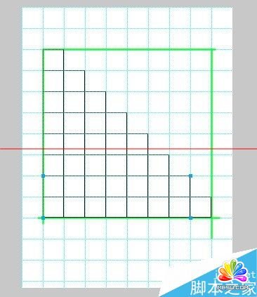 Fireworks CS5怎么制作3D網格線？