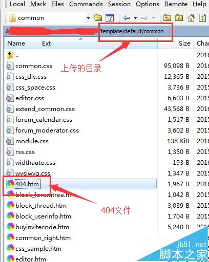 discuz設置嵌入式404頁面