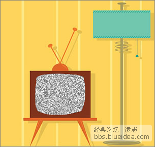 fireworks打造電視雪花動畫效果