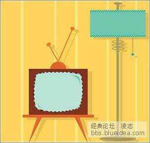 fireworks打造電視雪花動畫效果