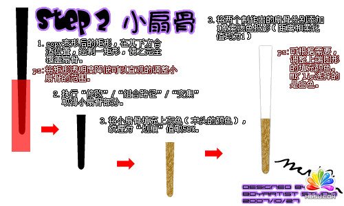 Fireworks教程：繪制夏天清涼折扇