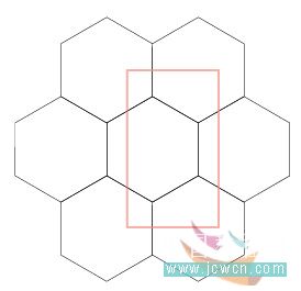 illustrator教程：定義六邊形無縫拼貼圖案（色板）_網頁設計