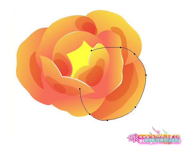 illustrator鼠繪教程：打造唯美插畫《花季的天使》_jcwcn.com