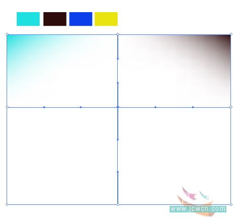 illustrator基礎教程：網格工具的基礎運用及概念_教程網