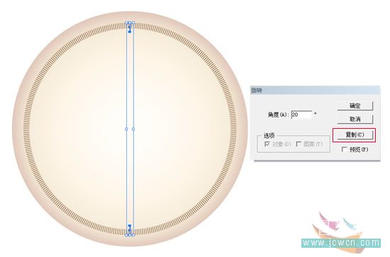 illustrator鼠繪教程：簡單繪制金色指南針_網頁設計