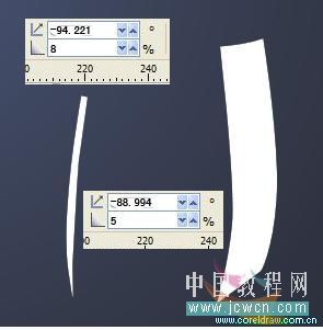coreldraw x4鼠繪教程：繪制一只逼真的玻璃杯_中國教程網