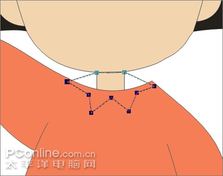 coreldraw繪制兒童節插畫櫻桃小丸子