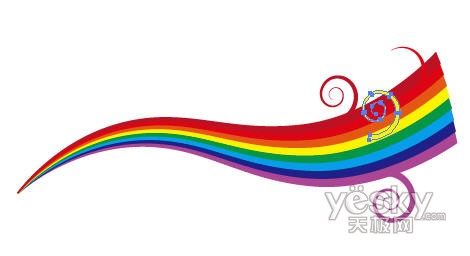 illustrator巧繪矢量螺旋形狀_網頁設計_www.jcwcn.com