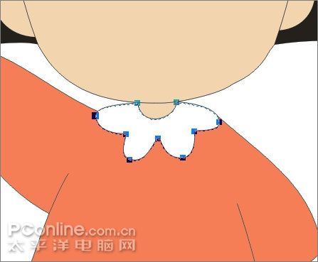 coreldraw繪制兒童節插畫櫻桃小丸子