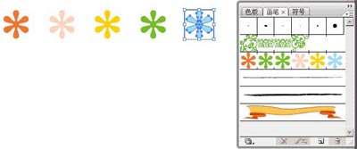 illustrator圖案畫筆做花邊的方法和技巧_網頁設計_www.jcwcn.com